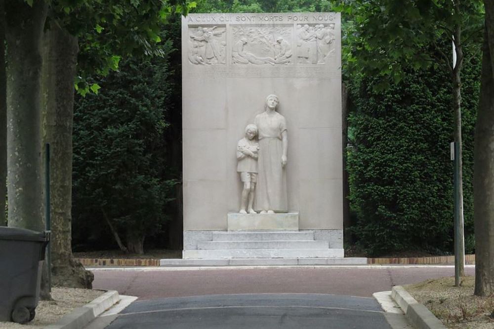Monument Eerste Wereldoorlog Boulogne-Billancourt