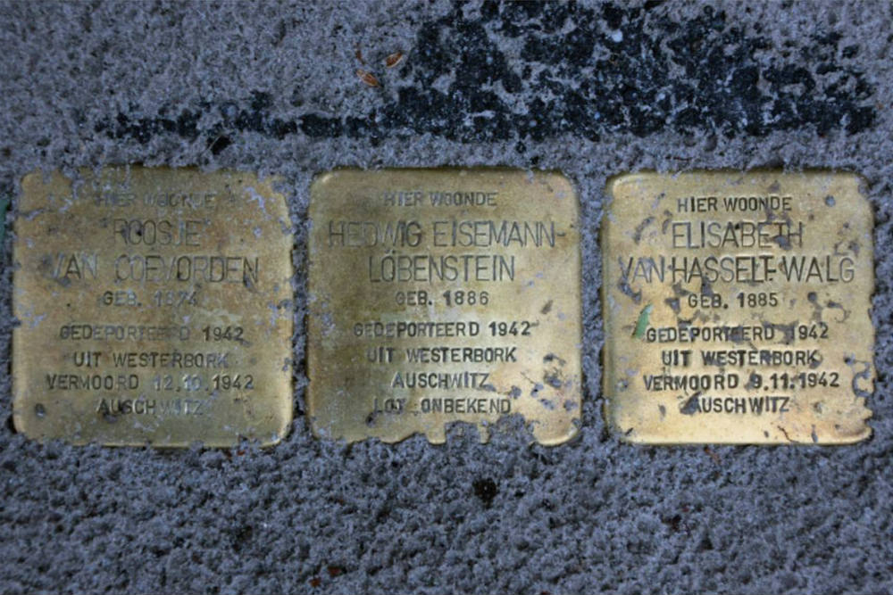 Stumbling Stones Jozef Israëlsstraat 22a #3