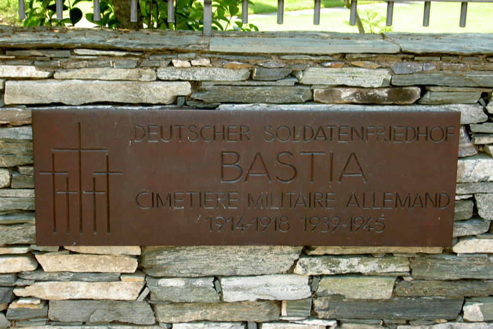 German War Cemetery Bastia #1