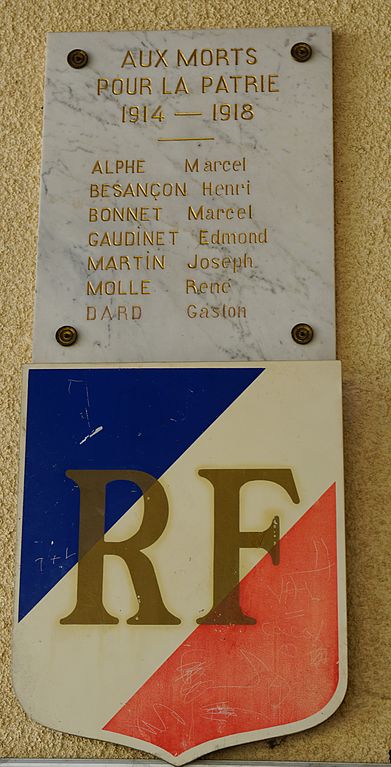 Monument Eerste Wereldoorlog Liévans #1