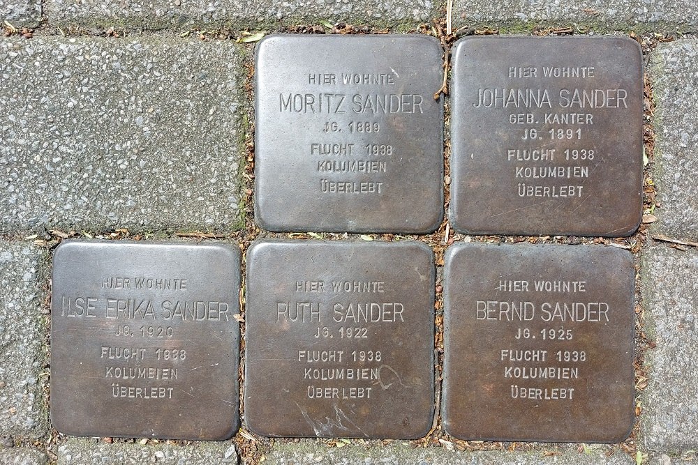 Stumbling Stones Reeser Straße 4 #1