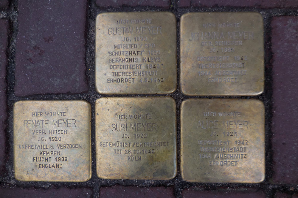 Stolpersteine Groe Strae 14 #1