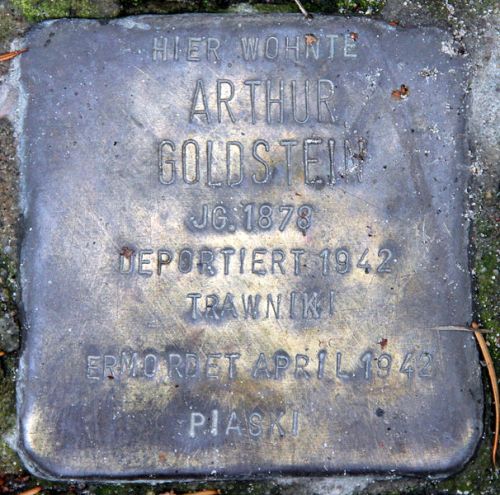 Stolpersteine Kyllmannstrae 22 #1