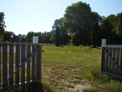 Commonwealth War Grave Derchenier Creek First Nations Private Cemetery