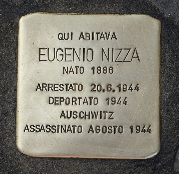 Stolperstein Via Principe Tommaso 42