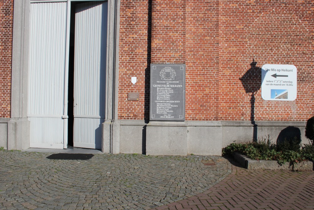 War Memorial Zele Heikant #1