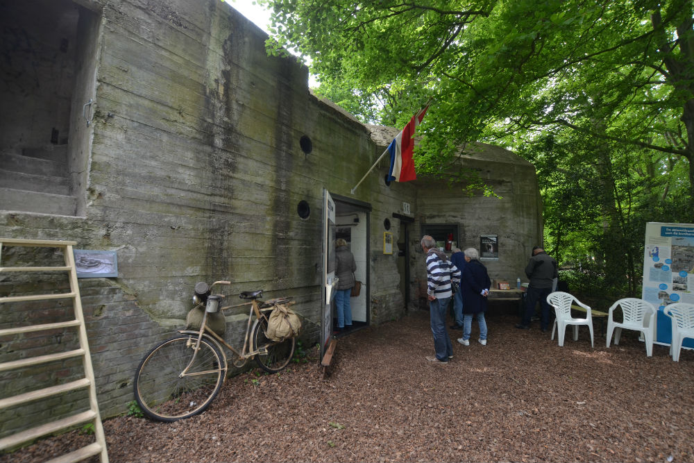 Bunkermuseum in Alkmaarder Hout vanaf Herdenkingsdag weer open