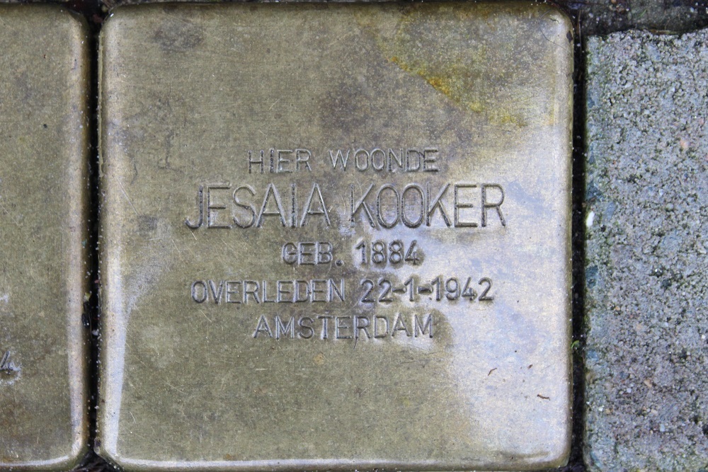 Stolpersteine Nieuwe Prinsengracht 122 #4