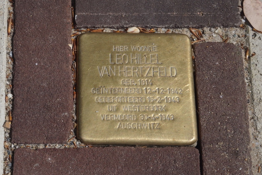 Stolperstein Egmondstraat 4