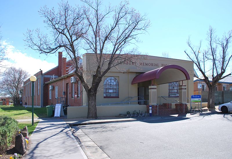 War Memorial Hall Sunbury