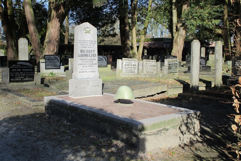 Dutch War Grave General Cemetery Sleen #1