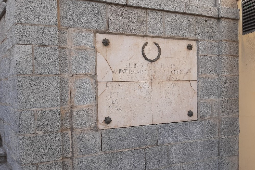 Where is Memorial Nationalist Victims Spanish Civil War - Brunete ...