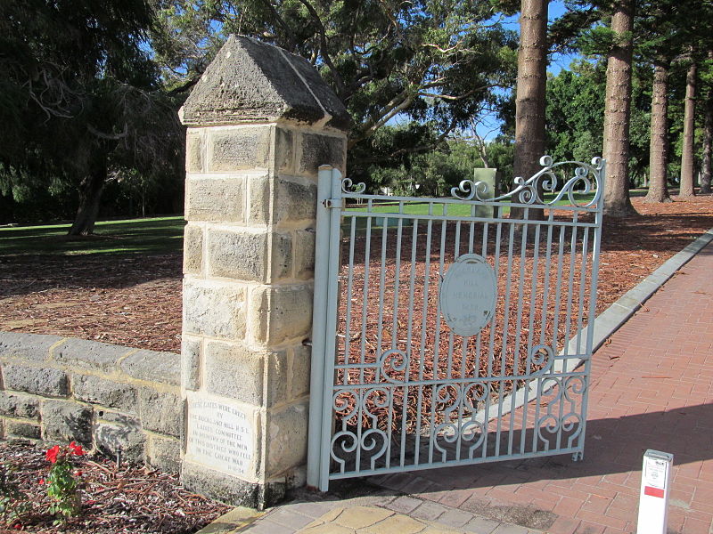 War Memorial Gates Buckland Hill District #1
