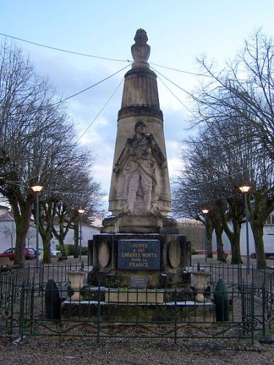 Oorlogsmonument Gironde-sur-Dropt