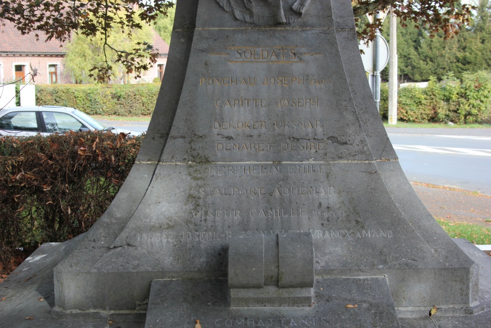 Oorlogsmonument Ollignies #4