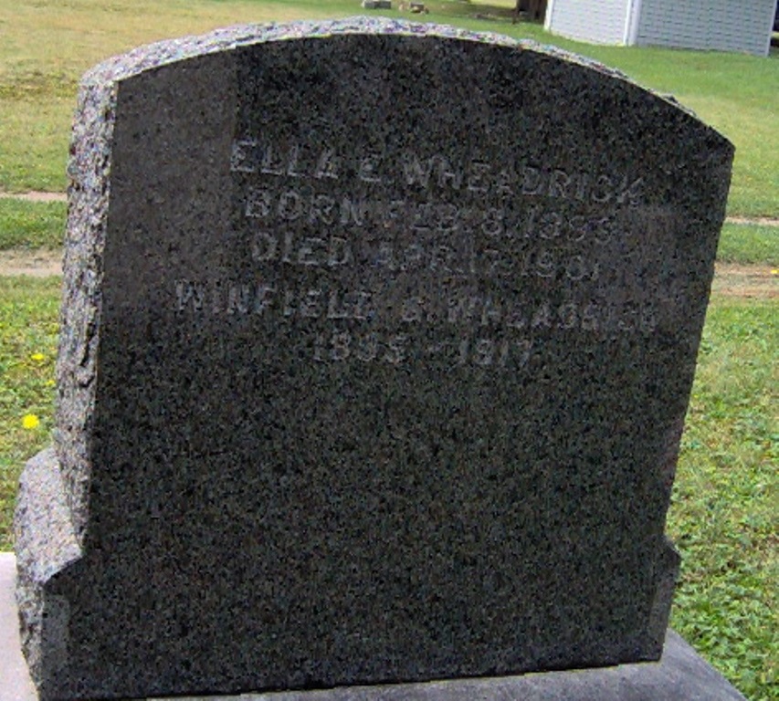 Commonwealth War Grave Rathbunville Cemetery
