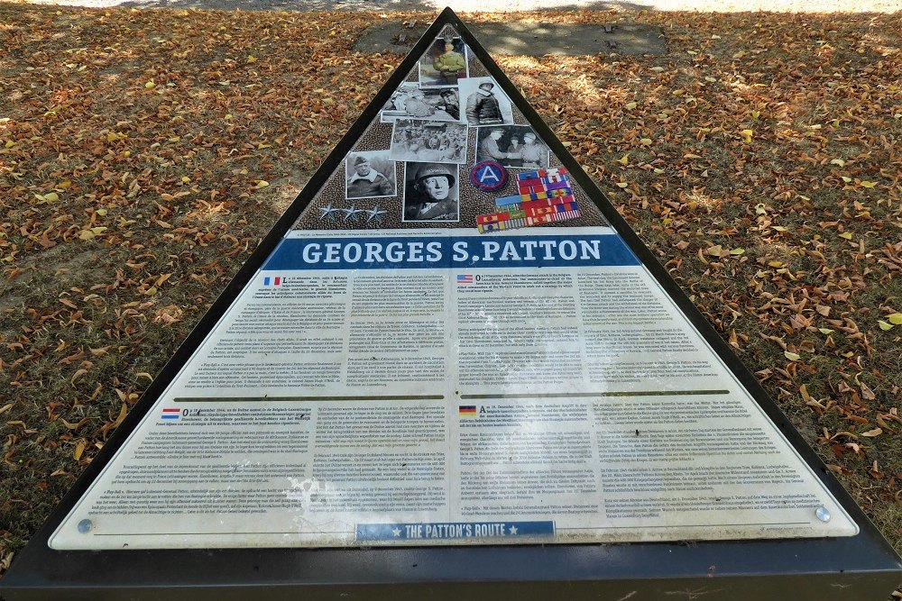 Patton Route Marker Fauvillers #3