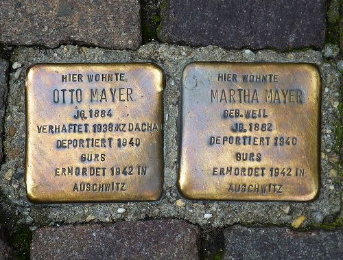 Stolpersteine Moltkestraße 10 #1