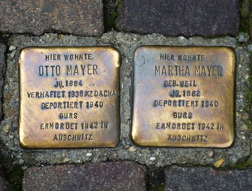 Stolpersteine Moltkestrae 10 #1