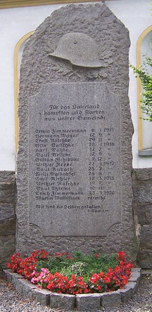 War Memorial Großgrabe #1