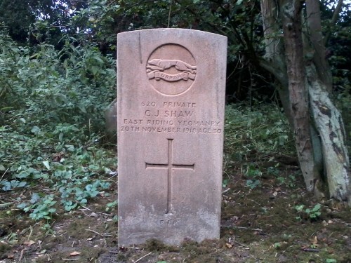 Commonwealth War Grave Sancton Roman Catholic Cemetery #1