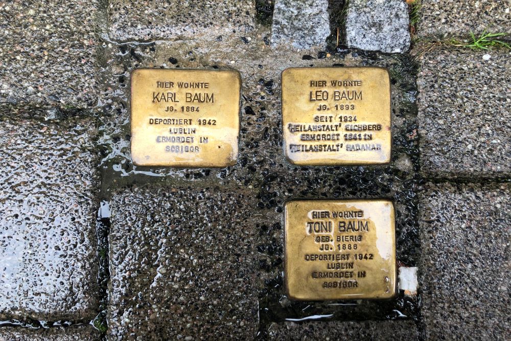 Stolpersteine Mauergasse 8