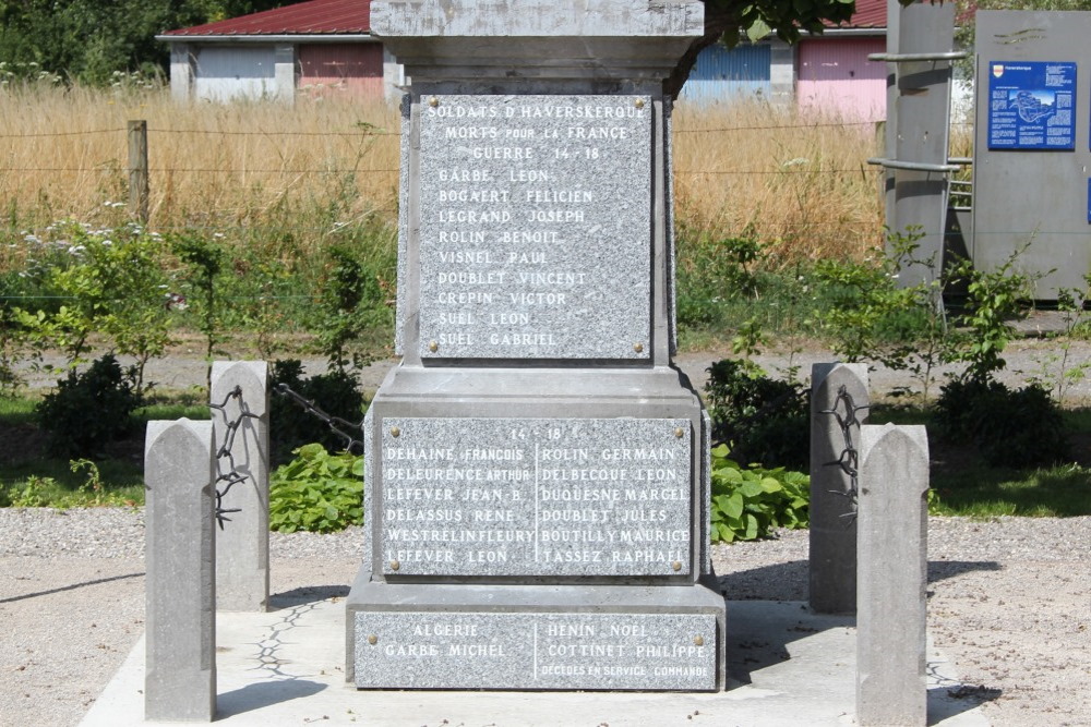 Oorlogsmonument Begraafplaats Haverskerque #2