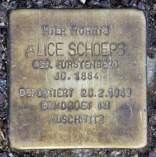 Stolpersteine Bachstrae 2 #3