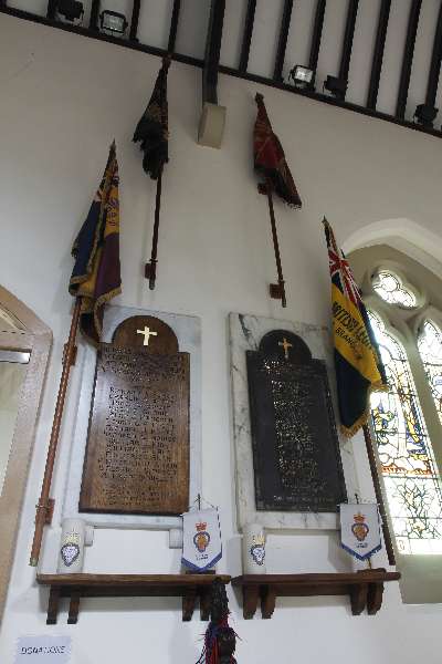 War Memorial St. Mary le More and All Hallows Church #1