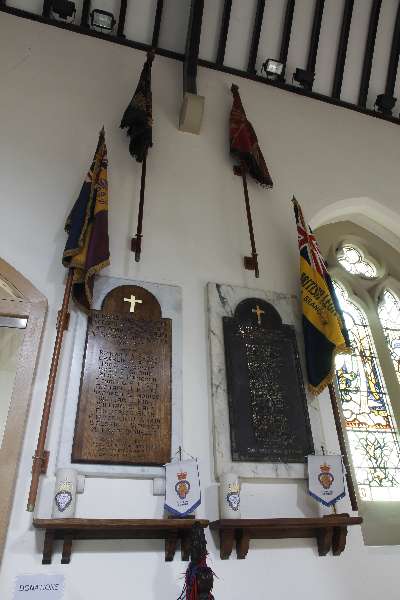 Oorlogsmonument St. Mary le More and All Hallows Church #1