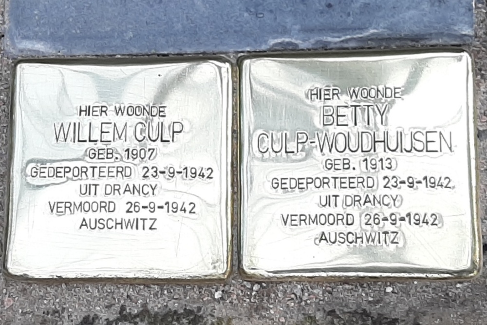 Stolpersteine Anna van Burenlaan 48 #1