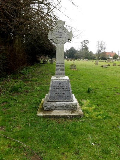 Oorlogsmonument Bacton