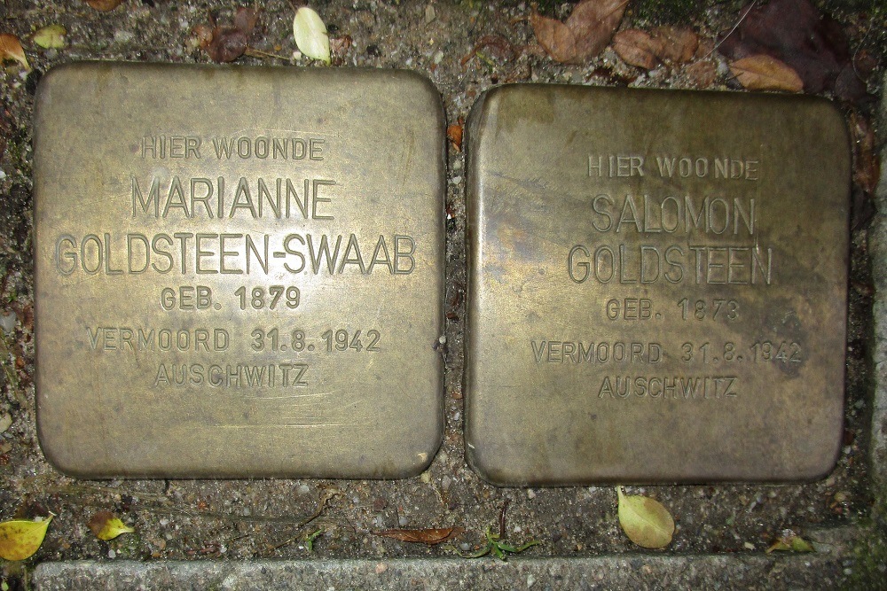 Stolpersteine Kanaalweg 106, #1