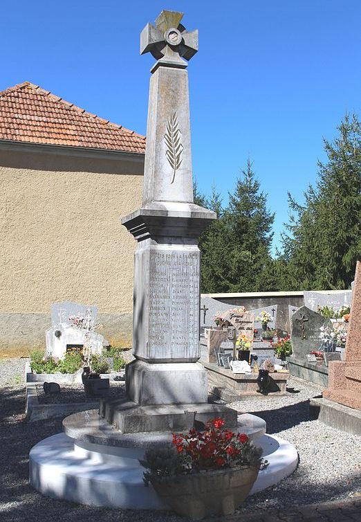 Monument Eerste Wereldoorlog Bernadets-Dessus