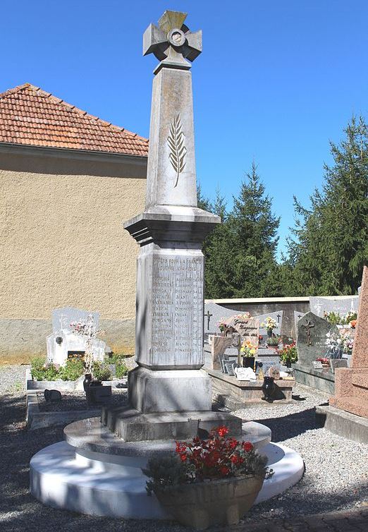 Monument Eerste Wereldoorlog Bernadets-Dessus #1