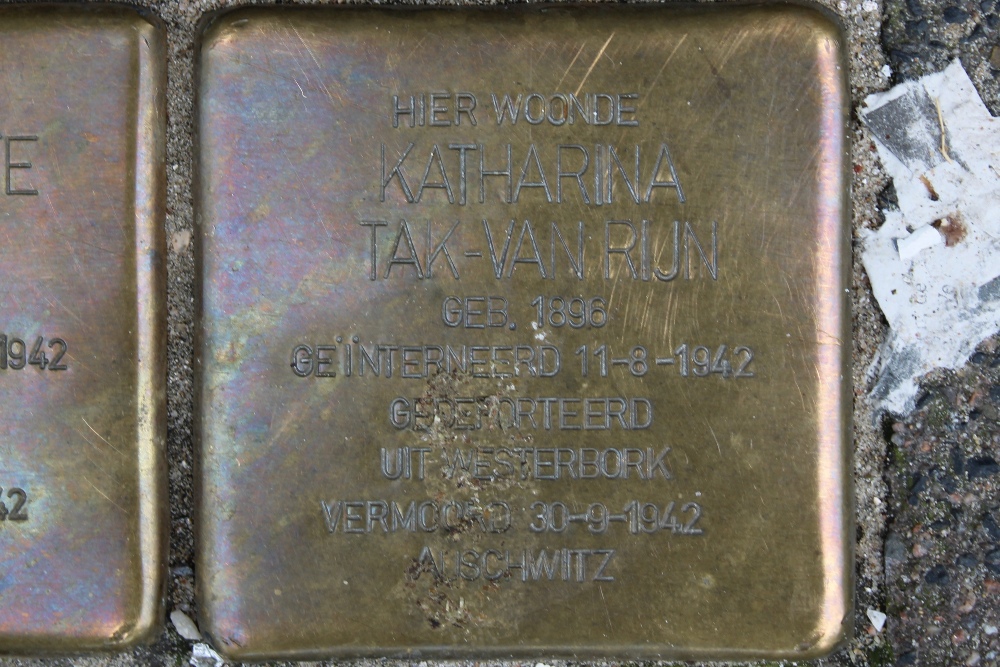 Stolpersteine Rijnstraat 19 #4