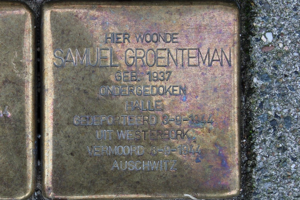 Stolpersteine Lekstraat 104 #3