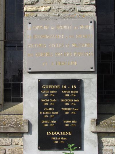 War Memorial Brville-les-Monts