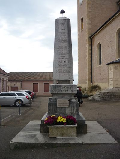 Oorlogsmonument Montagny #1