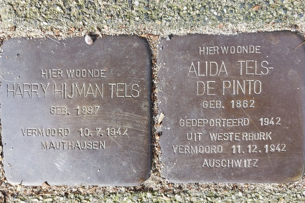 Stolpersteine Graaf Florisstraat 89 #1