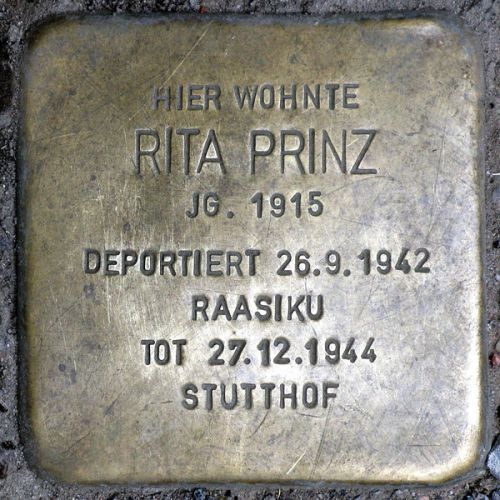 Stolpersteine Niederbarnimstrae 7 #3