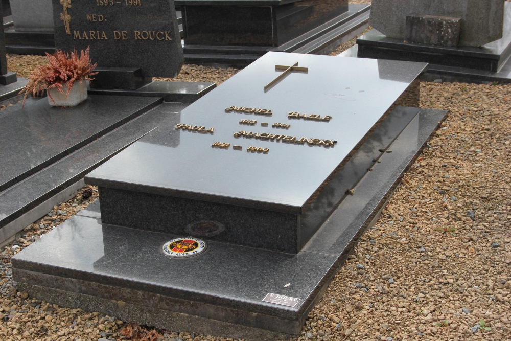 Belgische Graven Oudstrijders Balegem Begraafplaats Krekelberg #4
