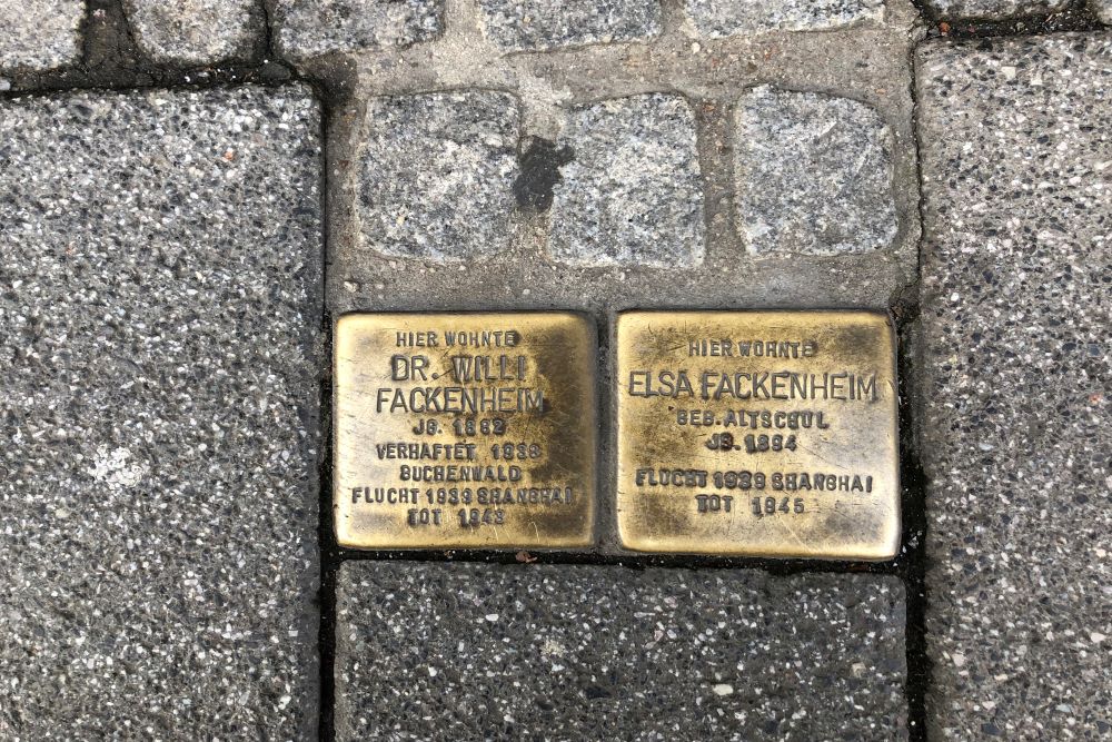 Stolpersteine Friedrichstrae 6 #1