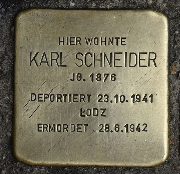 Stolpersteine Wagrainer Straße 6 #2