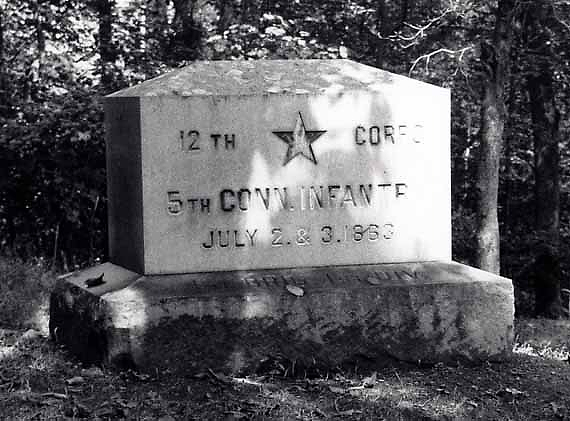 5th Connecticut Volunteer Infantry Monument