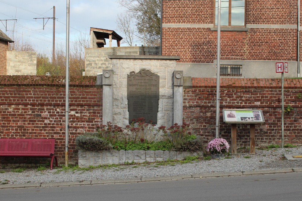 Oorlogsmonument Baulers	 #1