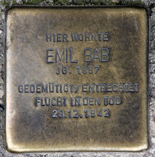 Stolperstein Prenzlauer Allee 34