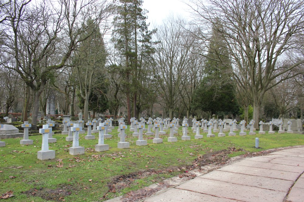 Italian War Graves Lige Cemetery Robermont #3