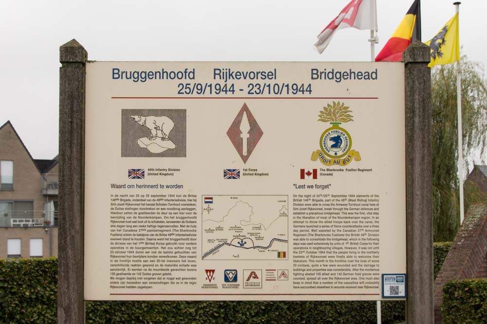 Monument Bruggenhoofd Rijkevorsel #4