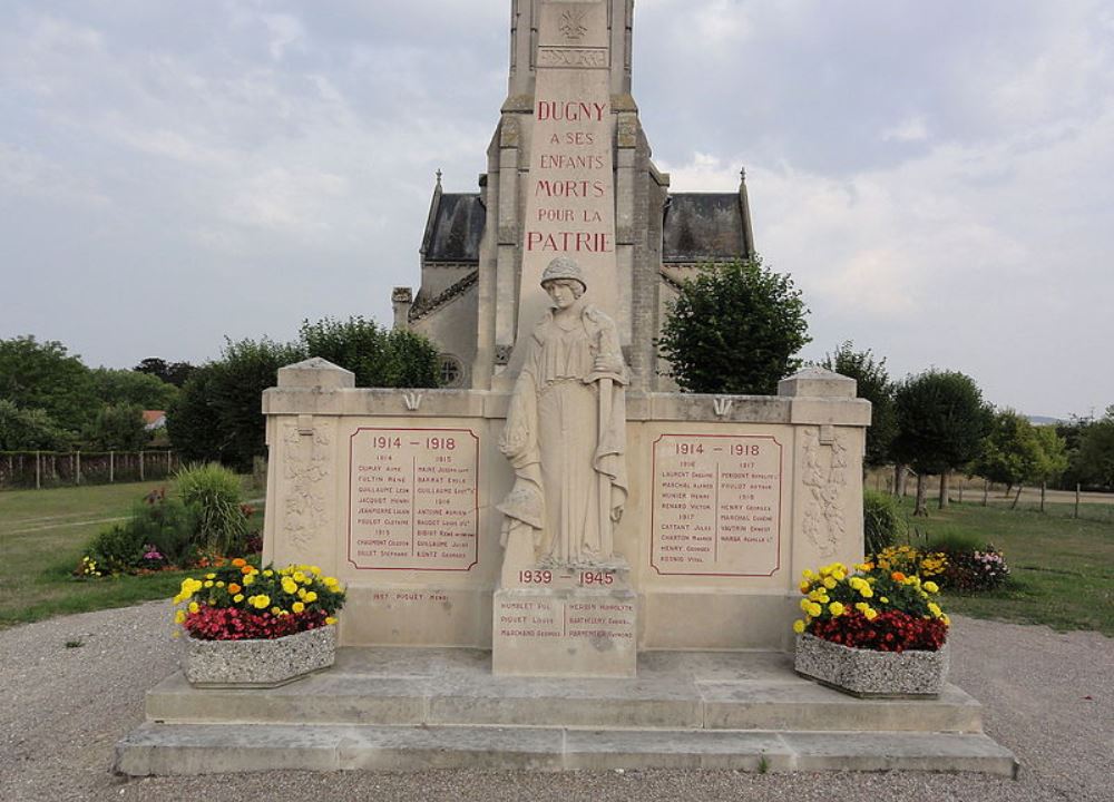 Oorlogsmonument Dugny-sur-Meuse